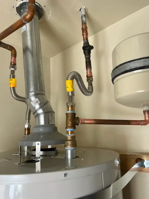 Water heater installation and plumbing repair in Hueys Corners